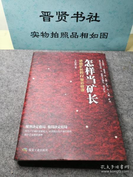 怎样当矿长 讲给矿长的11堂必修课