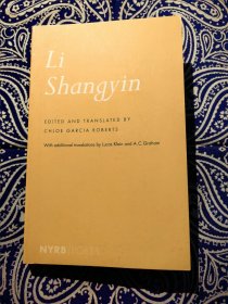 【稀见书】克洛伊•加西亚•罗伯茨(Chloe Garcia Roberts) 、葛瑞汉 等 英译《Li Shangyin 李商隐(诗选)》( 平装英文原版共153页 )