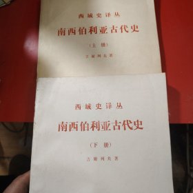 西域史译丛 南西波利亚古代史 （上册·下册）新疆社会科学院民族研究所 1985年