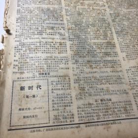 老报纸：新时代 第一期——丁香公园的无名女尸（共4版）