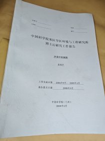 沙漠中的斑图