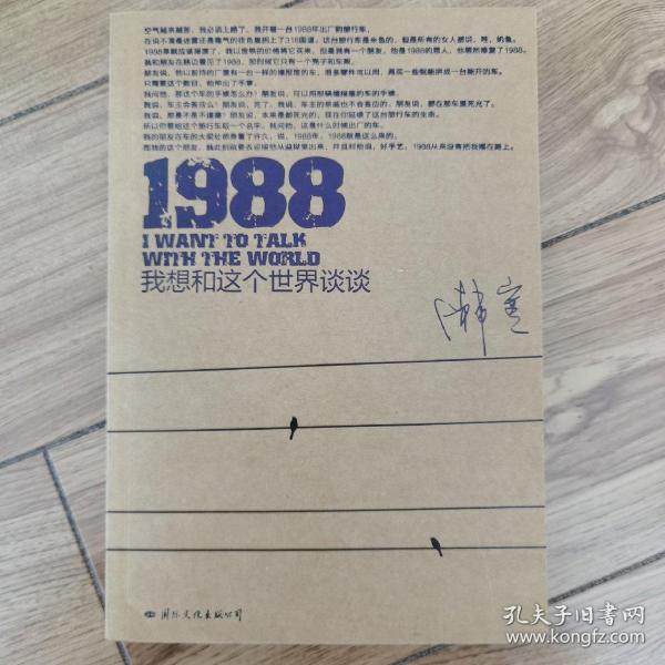 1988：我想和这个世界谈谈