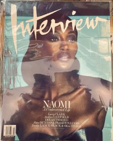 interview magazine 2010 October naomi Campbell 借vogue