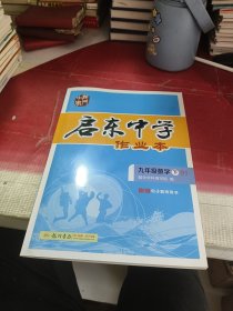 启东中学作业本：九年级数学下 BS