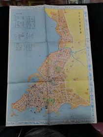 1986年山东省青岛地图