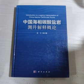 中国海相碳酸盐岩测井解释概论