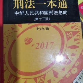 刑法一本通：中华人民共和国刑法总成（第十三版）