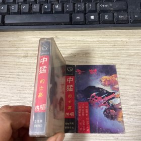 磁带 ：李小文、卫华《中猛的士高热唱》  附歌词纸