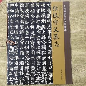 孤独守义墓志/唐代稀见墓志书法精选(正版)