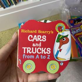 Richard Scarry's Cars and Trucks: From A ToZ 斯凯瑞：汽车与货车 英文原版