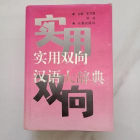 实用双向汉语大辞典