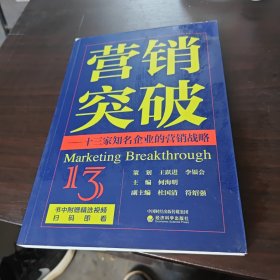 营销突破：十三家知名企业的营销战略