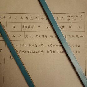 1970年陕西省出席四届全国人大代表杨占春的事迹（杨占春是凤县凤州公社永红大队第六生产队插队落户知识青年组长；他学习毛主席著作，扎根农村。修战备田时，他带领全组知识青年连续一个月不下火线，白天劳动，晚上守护庄稼。1969年3月一天在背木板途中，同学郝惠民被一只狗熊叼到了山沟。他不顾个人安危，只身与狗熊搏斗，在闻声赶来的贫下中农帮助下赶走了狗熊，救下了同学，而自己身负重伤，其英雄行为广获赞誉）