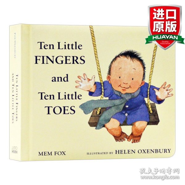 Ten Little Fingers and Ten Little Toes [Board book]10个小手指和10个小脚趾ISBN9780547366203