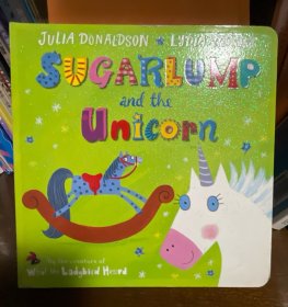 英文原版绘本 纸板书大开本 Sugarlump and the Unicorn by Julia Donaldson 糖块和独角兽