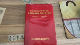 河北省邯郸地区供销合作社主要经济指标完成情况历史资料【1976年---1986年】