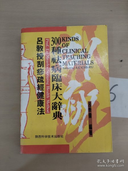 吕教授刮痧疏经健康法——300种祛病临床大辞典