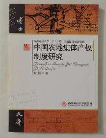 中国农地集体产权制度研究（16开）