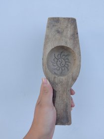 老木雕八卦粿印