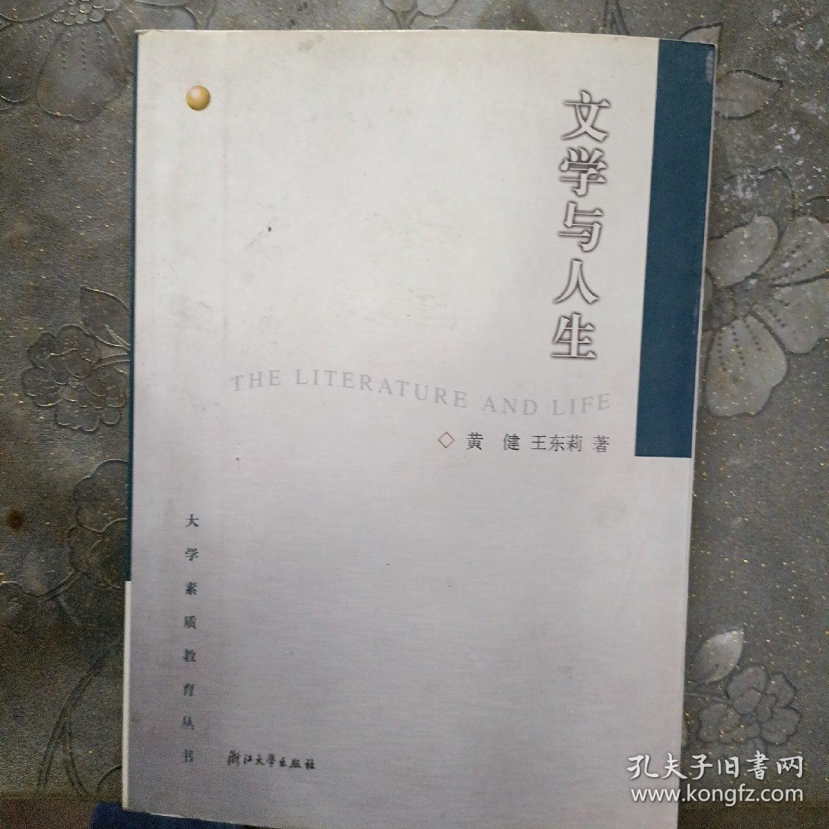 大学素质教育丛书：文学与人生