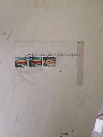 1975年3枚邮票实寄封