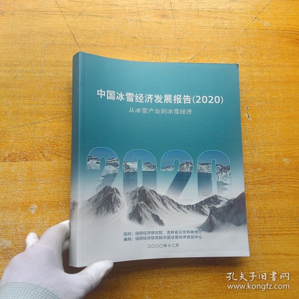 中国冰雪经济发展报告 2020【书有水渍 看图】