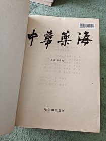 中华药海（上册）近九品包邮，16开巨厚册