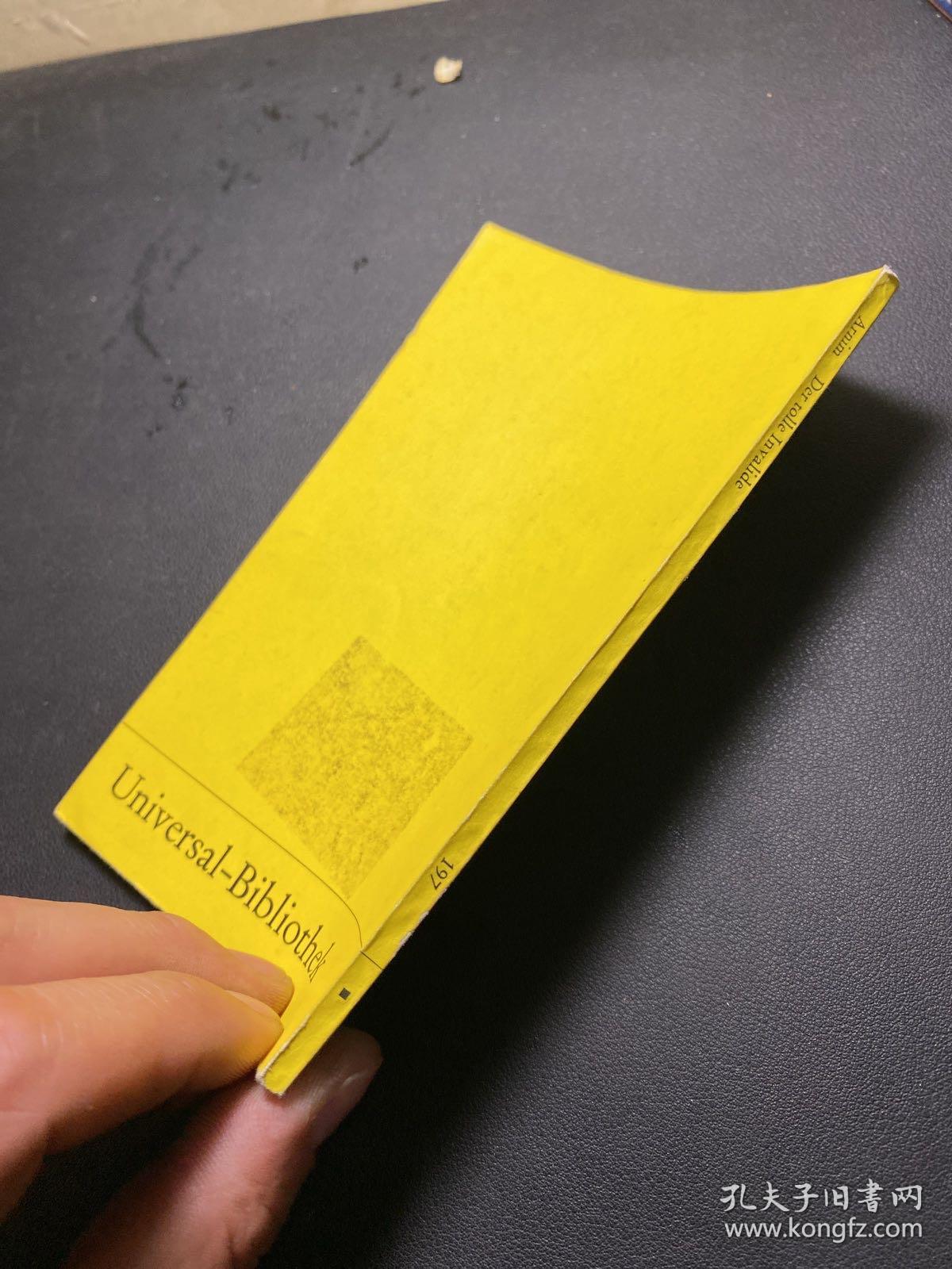 Der tolle Invalide Owen Tudor  德文袖珍本