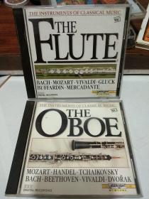 The lnstruments of Classical  Music：THE OBOE +The Flute 黑管 长笛 音乐CD
