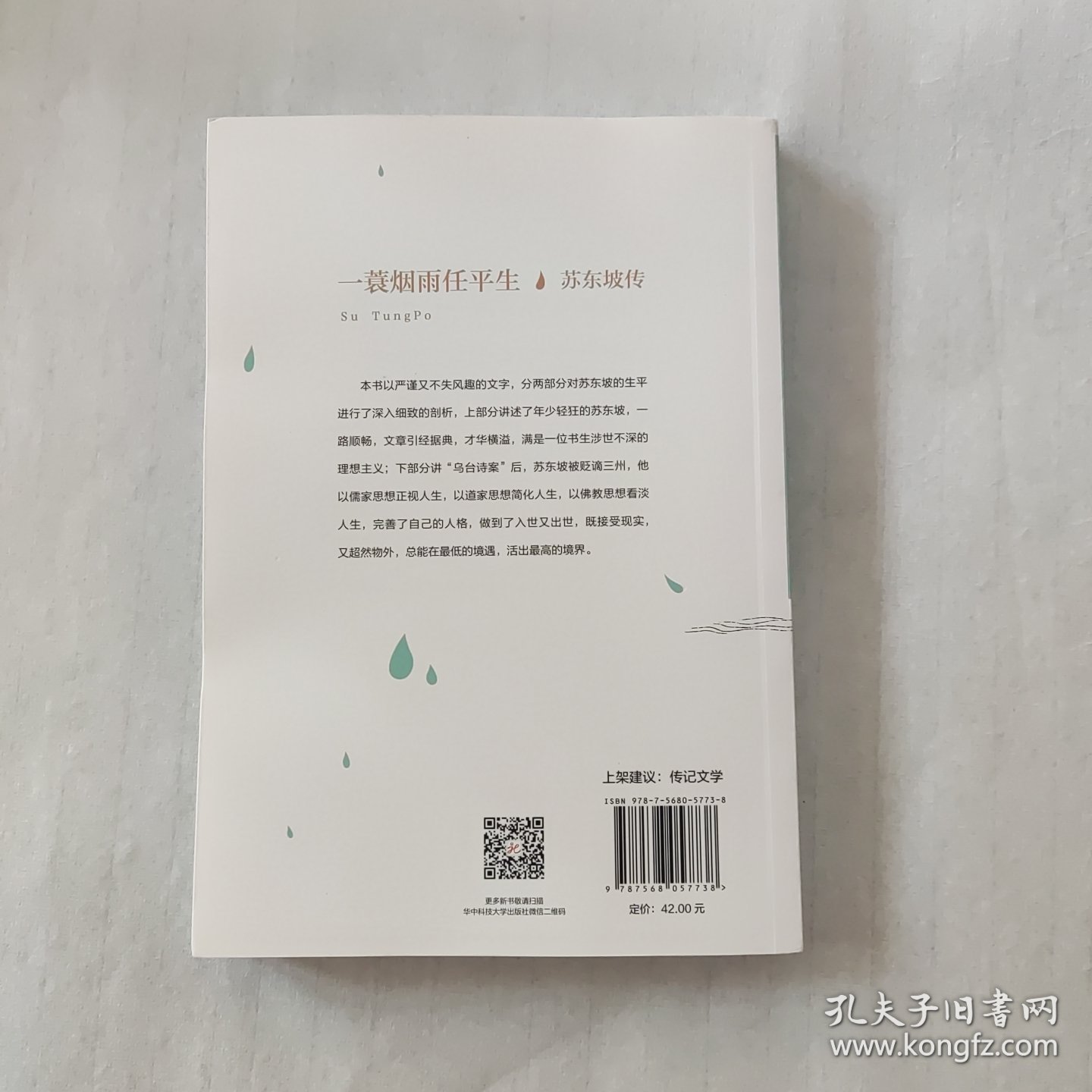 苏东坡传: 一蓑烟雨任平生【256页】