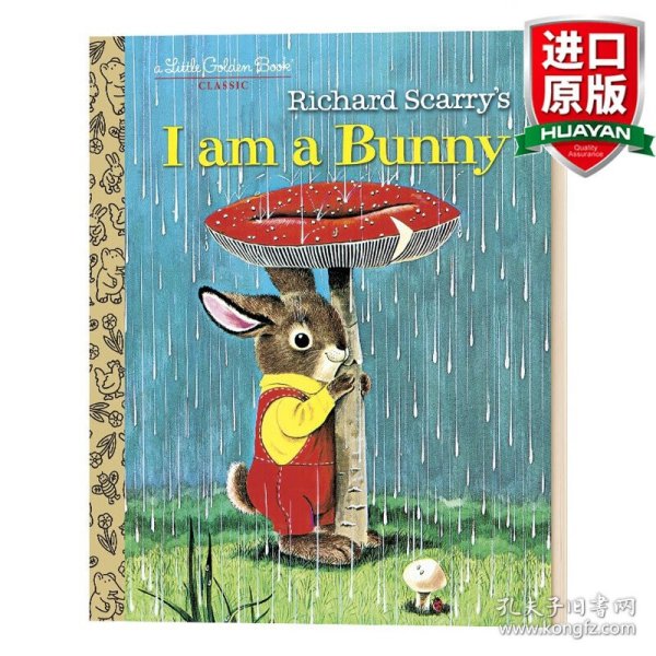 I Am A Bunny我是小兔子 英文原版