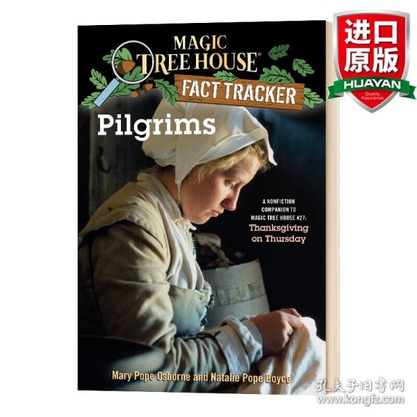 Pilgrims: A Nonfiction Companion to Thanksgiving on Thursday神奇树屋小百科系列：清教徒(感恩节)