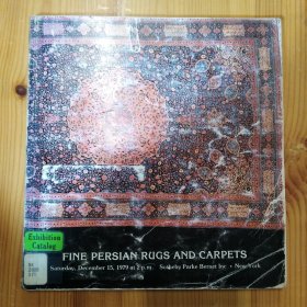 英文原版·Sotheby Parke Bernet Inc. New York·《FINE PERSIAN RUGS AND CARPETS 精美的波斯地毯》·1979.一版一印·05·10