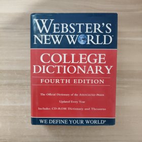 Webster's New World College Dictionary, Fourth Edition 韦氏新世界大学辞典　 英文原版