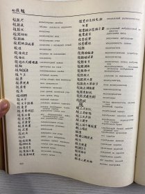 《中俄军事技术词典》由苏联国防部军事出版社于1968年在莫斯科出版，作者И. Д. КЛЕНИН。它是军事技术领域的工具书，用于中俄军事技术术语对照查询，对研究中苏军事技术交流史、军事术语翻译等具有史料价值。1968年原版）16开·精装如图、内页干净