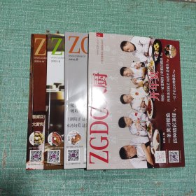 ZGDC大厨(2021年第1、8、9、11期)/4本合售(含4张光碟)