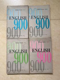 ENGLISH  900 · BOOK：ONE，TWO，FOUR，SIX（4本合售）