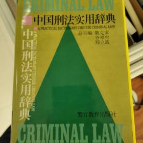 中國(guó)刑法實(shí)用辭典