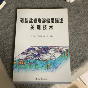 碳酸盐岩岩溶储层描述关键技术