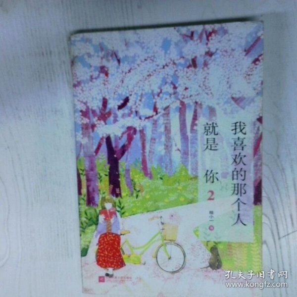 我喜欢的那个人就是你 2 高温消毒发货 程小一著 江苏凤凰文艺出版社