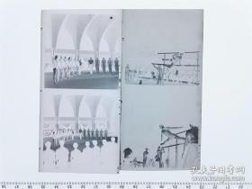 五十年代 中国体操队底片10张  有反色片对照.