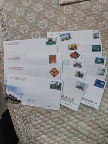国家邮政局正规发行地方特色的普通邮资封14枚