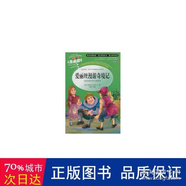 爱丽丝漫游奇境记 美绘插图版 教育部“语文课程标准”推荐阅读 名词美句 名师点评 中小学生必读书系