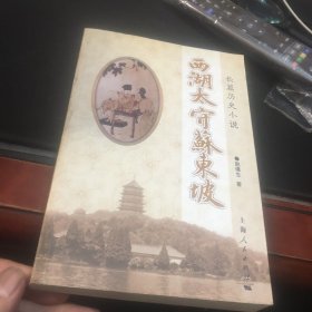 长篇历史小说：西湖太守苏东坡