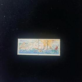 Bh01外国邮票 葡萄牙邮票 1987年 迪亚士航行500周年（第1组） 新 2全 联票