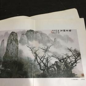 中国国画名家欣赏 活页 15张合售