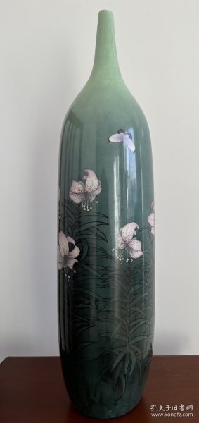 景德镇程群繪花卉大瓶（北京自提）