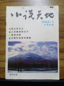 小说天地 1986年第5期  文学月刊