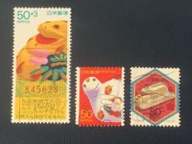 日本信销邮票   2001   年贺邮票 （要的多邮费可优惠）