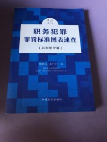 职务犯罪罪罚标准图表速查（玩忽职守篇）